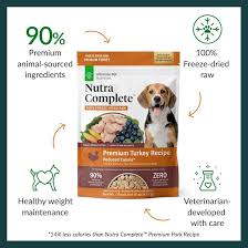 Amazon.com: ULTIMATE PET NUTRITION Nutra Complete Reduced Calorie, 100%  Freeze Dried Raw Veterinarian-Formulated Premium Adult Dog Food (1 Pound,  Turkey) : Pet Supplies