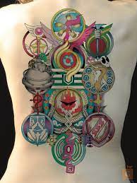 Anime Tattoo 01 By Gs By Proto Jekt Anime Tattoos Tattoos Gurren Lagann Tattoo