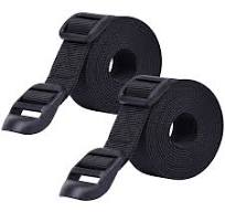 Wisdompro Sleeping Bag Strap, 2 Pack of Heavy Duty Utility Straps for  Backpacking, Sleeping Bag Compression, Luggage, Camping, Hiking with  Plastic ...