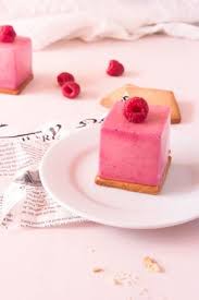 Mousse Framboise Cœur Coulant Recette Mousse Framboise Recette Mignardise Gateau Cube
