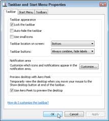 2 if prompted by uac, click/tap on yes. How To Customize The Windows 7 Taskbar Dummies