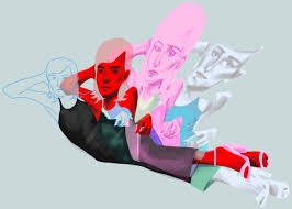 Complex Personality Original Art Print