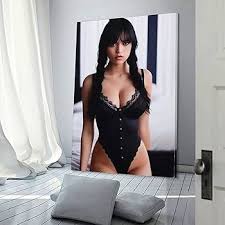 Jenna Ortega Actress (38) Art Poster Canvas Painting Decor Wall ...