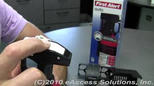 Fight fires caused by textiles, paint, wood, gasoline and energized electrical equipment. First Alert Auto5 Auto Fire Extinguisher Ul Rated 5 B C Red First Alert Store