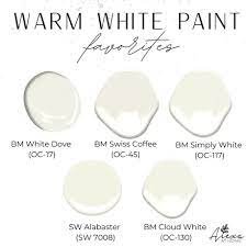 5 Of The Best Warm White Paint Colors