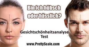 Bin Ich Hubsch Oder Hasslich Gesichtschonheitsanalyse Test
