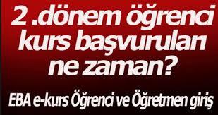 İşte 2019 eba kurs öğrenci kayıt ekranı. 2 Donem Dyk Kurs Basvurulari Ne Zaman Basliyor Takvim Egitim
