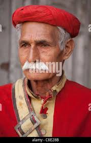Temple guard in traditional clothing, Abu Simbel, Nubia, Upper Egypt, North  Africa, Middle East Stock Photo