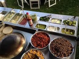 Including mouthwatering add on's from our taco bar that is sure to please your guests at your taco party. Taco Cart Catering Orange County
