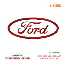 Logo Ford. Automobile Emblem. Machine Embroidery Design. | 639-3 - Etsy UK