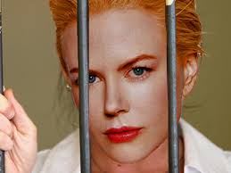 Nicole Kidman working