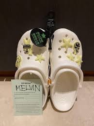 Bnib crocs cobbler boots size uk 9 eu 43 lightweight tartan trim walking. Us6 Bad Bunny Crocs Men S Fashion Footwear Slippers Sandals On Carousell