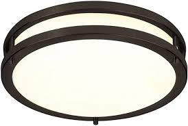 Amazon Com Lb72120 Led Flush Mount Ceiling Light 12 Inch 15w 150w Equivalent Dimmable 1200l In 2020 Round Light Fixture Flush Mount Ceiling Lights Led Flush Mount