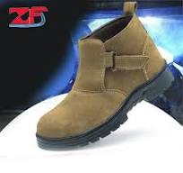 PU Outsole Top Layer Nubuck Leather Work Boots Safety Shoes