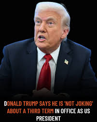 The Constitution says Trump can't serve a 3rd term. He's selling '2028'  hats anyway. # **The Trump Organization is now selling 'Trump 2028' hats.  The Constitution says he can't serve a