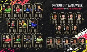 Football bourg en bresse peronnas 01. Fifa 20 Totw Predictions And Official Team Of The Week List