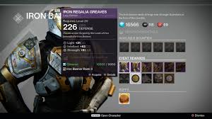 Guardians curious about when the bug may get fixed now have some news . All Of Destiny S New Iron Banner Reforged Rank Rewards Gamezone