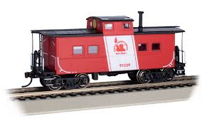 Jersey Central #91529 - NE Steel Caboose (HO Scale) - Bachmann Trains 16824  | kingshobby.com