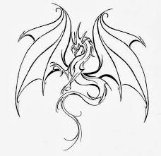 Maybe you would like to learn more about one of these? Silhouette Stencil Dragon Outline Novocom Top