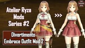 Lost legends & the secret. Atelier Ryza Mod Divertimento Embrace Mod 02 Simple Cloth And Skirt The Silver Vox Tsv Mod
