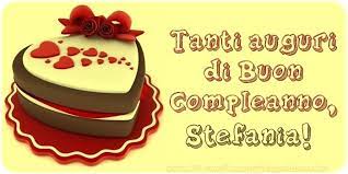 Auguri Di Buon Compleanno Stefania