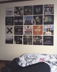 Music Album Cover Wall Art Grunge Bedroom Chalkboard Bedroom Aesthetic Bedroom