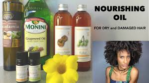 In recent years, this oil has become a beloved treatment for many hair types, including frizzy, coarse, and brittle hair. Nourishing Oil For Dry Damaged Natural Afro Hair Youtube