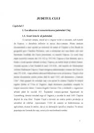 Judetul cluj face parte din cele 41 de judete ale romaniei. Referat Judetul Cluj 371377 Graduo