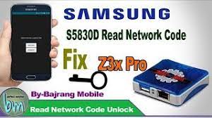 · hold down the · when you see the logo, release all the buttons. Samsung Gt S5830d Read Unlock Network Unlock Done Z3x Pro 2018 By Bajrang Mobile Youtube