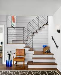 The Modern Farmhouse 12 Style Trends Staircase Decor Modern Stair Railing Modern Stairs