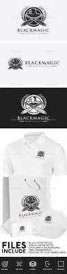 Black Magic Witches Logo Black Magic Identity Design Logo Logo Design Template