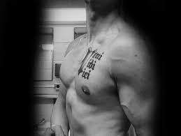 Tattoo uploaded by cristi novac one year ago i had my first. Veni Vidi Vici Tattoo Chest Zyzz