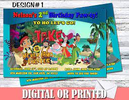 Amazon Com Jake And The Neverland Pirates Personalized Birthday Invitations M Personalized Birthday Invitations Personalized Birthday Personalized Invitations