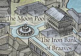The Free City Of Braavos Fantastic Maps Free City Moon Pool Game Of Thrones Art
