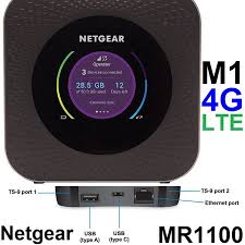 Netgear Nighthawk M1 Unlocked Mobile Router 4g Lte Cat16 1gbps Download 150mbps Upload Mr1100 Personal Computer Center Mobile Router Netgear 4g Lte