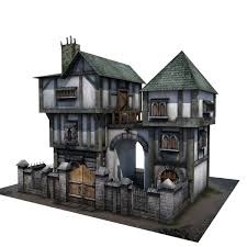 Medieval Building 04 Medieval Houses Fantasy House Medieval