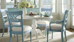 Check spelling or type a new query. Stanley Furniture Coastal Living Retreat Sea Watch Side Chair In English Blue Farmhouse Dining Room New York By Homeclick Houzz