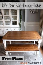 A dining table is one of the most important pieces of furniture that one needs at home, and making durable and sturdy dining table legs is necessary. Diy Solid Oak Farmhouse Table Free Easy Plans