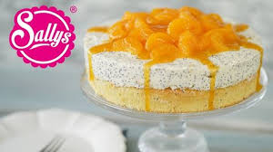 Quarksahne Torte Mit Mohn Und Mandarinen Kuchen Und Torten Mandarinen Quark Torte Kuchen Mit Mandarinen