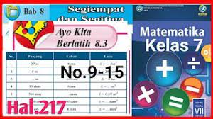 Maybe you would like to learn more about one of these? Kunci Jawaban Ayo Kita Berlatih 8 3 Matematika Kelas 7 Smp Hal 217 220 Segiempat Dan Segitiga Youtube