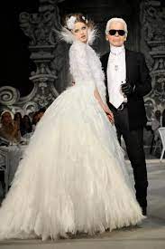 Chanel On Twitter Chanel Wedding Dress Bridal Couture Chanel Wedding