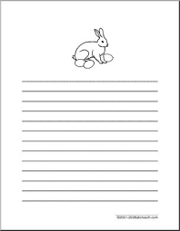 Holiday paper for those special days. Easter Theme Writing Paper Primary Abcteach