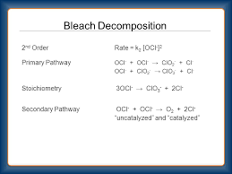 Understanding Bleach Degradation Ppt Video Online Download
