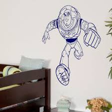 He will love the deer art added to his bedroom wall. Large Toy Story Buzz Lightyear Childrens Bedroom Wall Art Mural Sticker Decal Bespoke Graphics