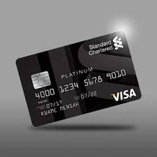 They are for testing purposes only. Credit Cards Standard Chartered Ghana
