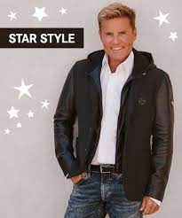 „wir bedauern dieters krankheitsbedingte absage sehr und wünschen ihm alles gute und eine schnelle. Lederjacke Herren Dieter Bohlen