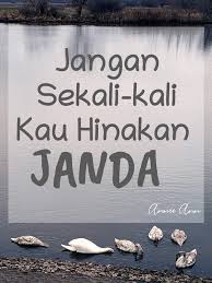 Kata-Kata Bijak Jangan Menghina Janda