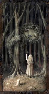 Artist Mateo Dineen Monster In The Woods Art Monster Art Whimsical Art