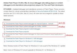 Download > run flashplayer_32_sa.exe (its projector, not basic flash player. Adobe Flash Player Has Expired Is Displayed In The Chrome Browser Perfect Solution Programmer Sought