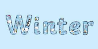 Kostenlose malvorlage buchstaben ausmalen, ausschneiden, zu wörtern zusammenlegen. Free Winter Buchstaben Zur Klassenraumdekoration